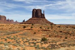 West Mitten Butte in Monument Valley