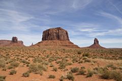 Merrick Butte in Monument Valley