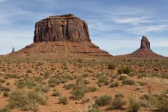 Merrick Butte in Monument Valley