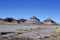 The TeePees in the Painted Desert