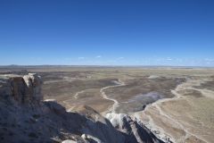 Landscape at Petrified Forest National Park